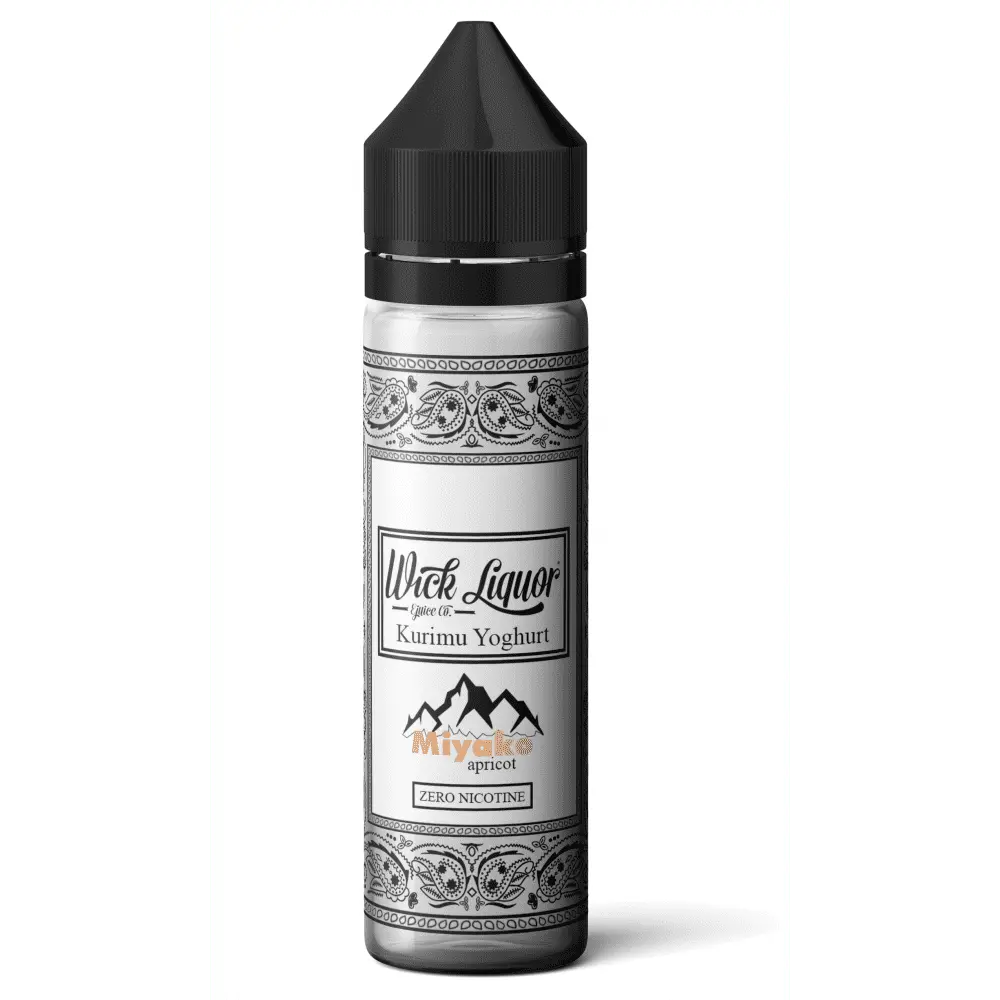 Wick Liquor Kurimu Yoghurt - Miyako Apricot - 50ml - Absolute Vape