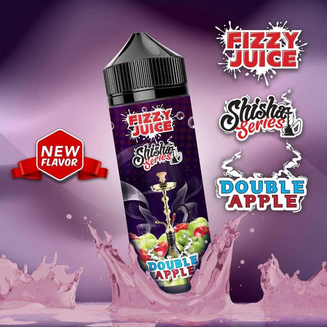Double Apple Shisha Series Shortfill E-Liquid by Mohawk & Co Fizzy 100ml - Absolute Vape