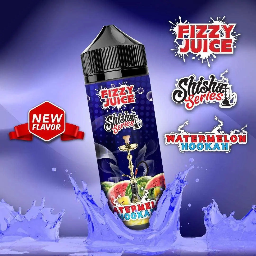 Watermelon Hookah Shisha Series Shortfill E-Liquid by Mohawk & Co Fizzy 100ml - Absolute Vape