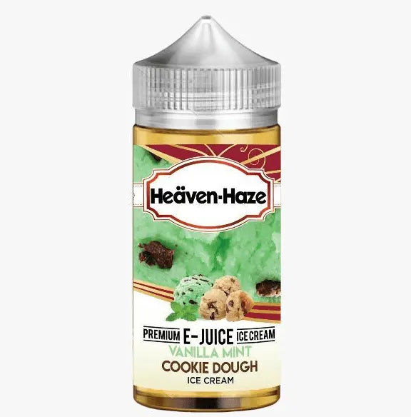 Heaven Haze E Liquid - Vanilla Mint Cookie Dough Ice Cream - 100ml - Absolute Vape