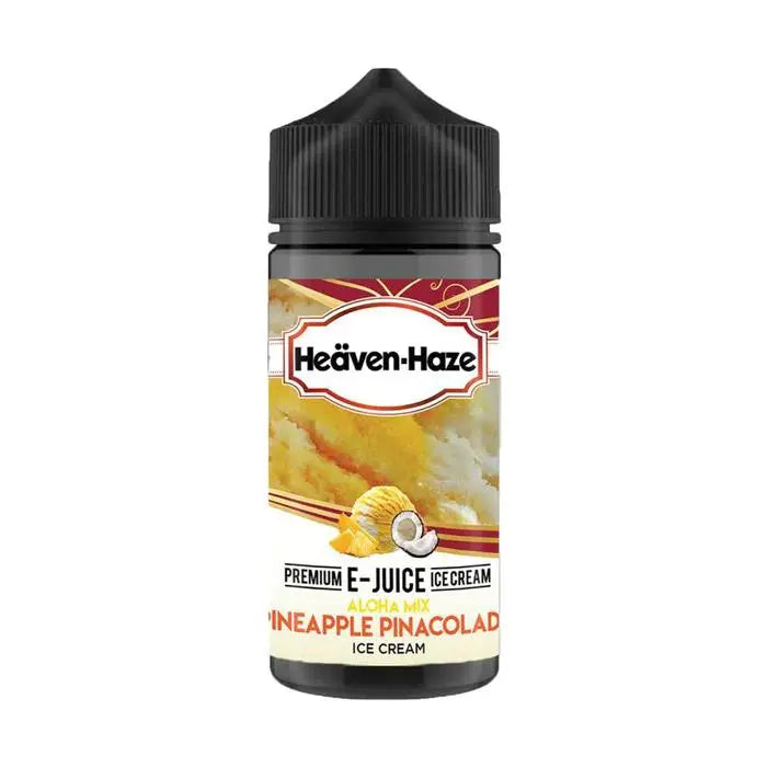 Heaven Haze E Liquid - Aloha Mix Pineapple Pinacolada - 100ml - Absolute Vape