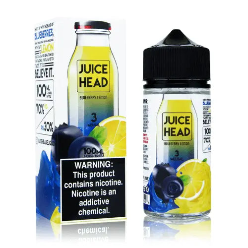 Juice Head E Liquid - Blueberry Lemon - 100ml - Absolute Vape