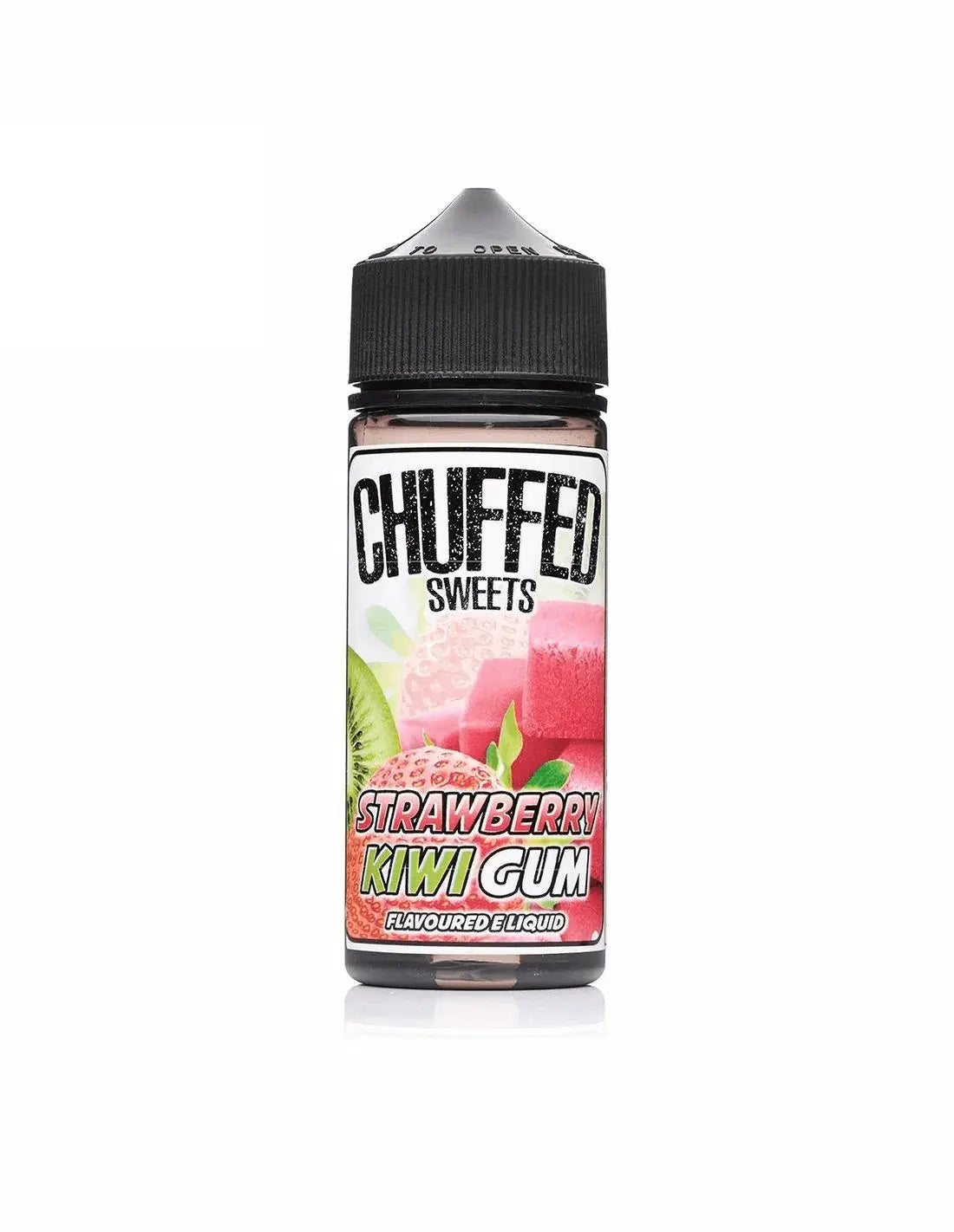 Chuffed Sweets E Liquid - Strawberry Kiwi Gum - 100ml - Absolute Vape