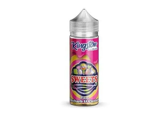 Kingston - Fizzy Rhubarb & Custard - 100ml - Absolute Vape