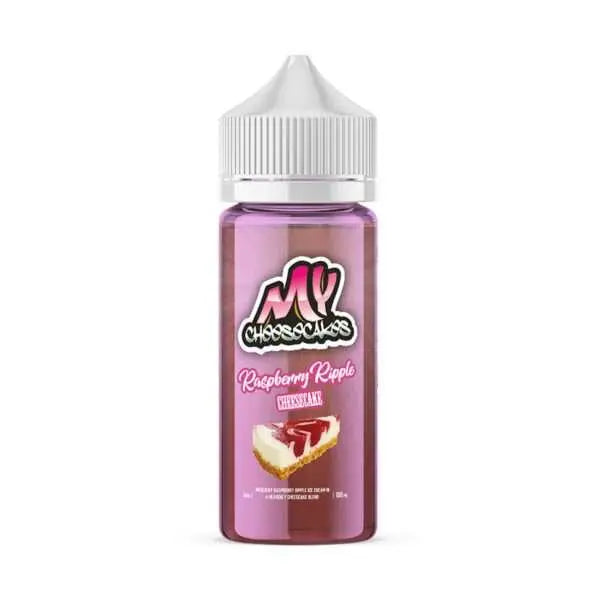 My E Liquids Cheesecakes - Raspberry Ripple - 100ml - Absolute Vape