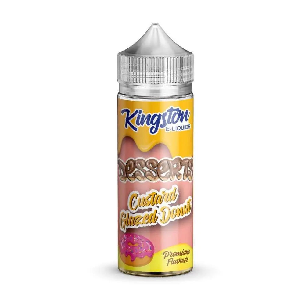 Kingston Desserts - Custard Glazed Donut - 100ml - Absolute Vape