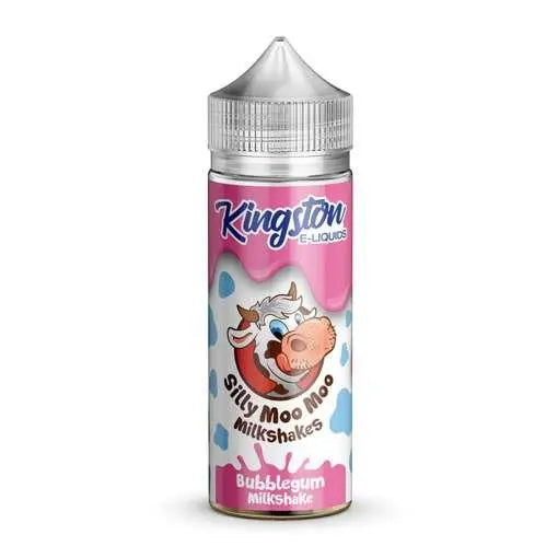 Kingston Silly Moo Moo Milkshake - Bubblegum - 100ml - Absolute Vape