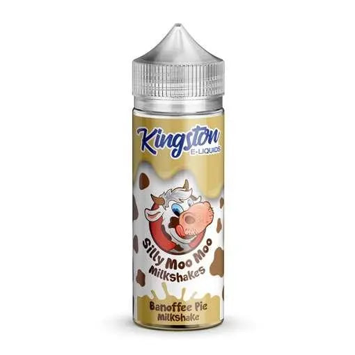 Kingston Silly Moo Moo Milkshake - Banoffee Pie - 100ml - Absolute Vape