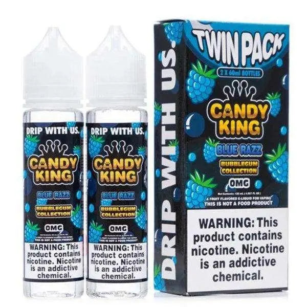 Candy King Bubblegum Collection - Blue Raz - 100ml - Absolute Vape