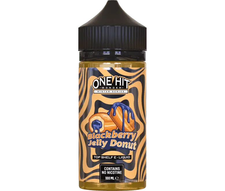 One Hit Wonder E Liquid - Blackberry Jelly Donut - 100ml - Absolute Vape