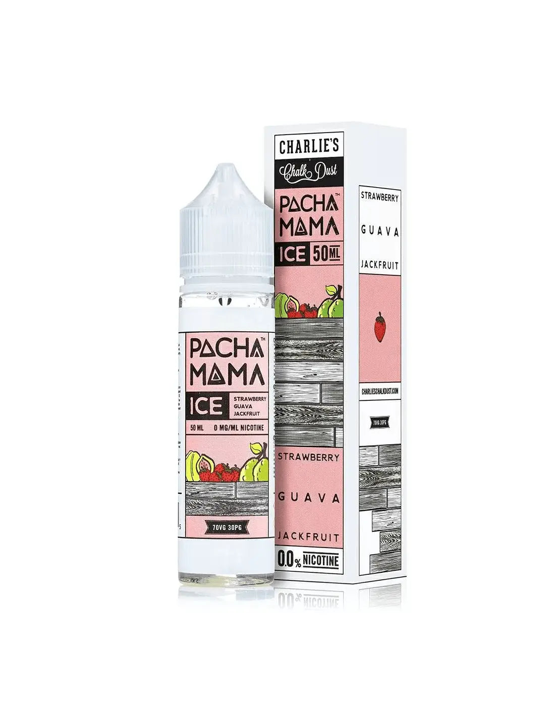 Pacha Mama E Liquid - Strawberry, Guava and Jackfruit Ice - 50ml - Absolute Vape