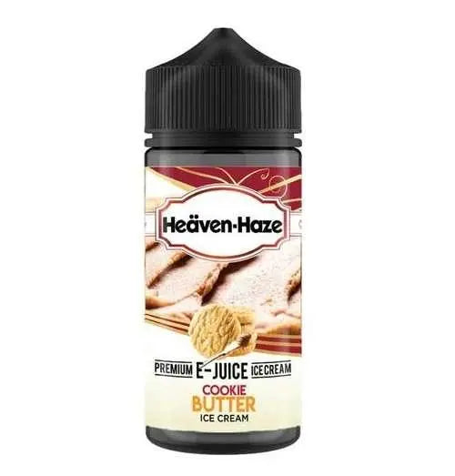 Heaven Haze E Liquid - Cookie Butter Ice Cream - 100ml - Absolute Vape