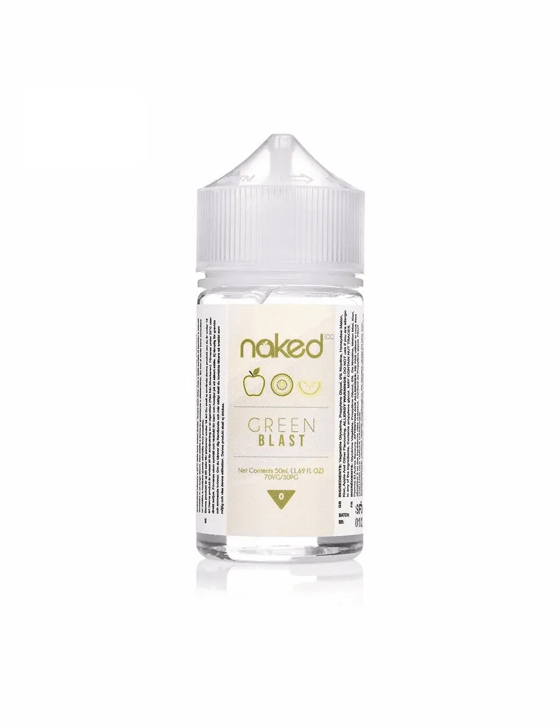 Naked 100 - Green Blast - 50ml - Absolute Vape