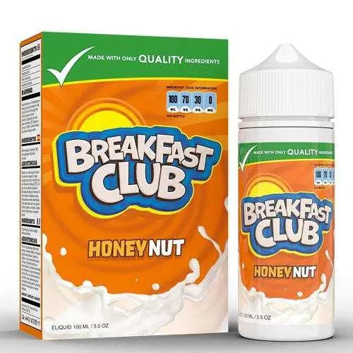 Breakfast Club E Liquid - Honey Nut - 100ml - Absolute Vape