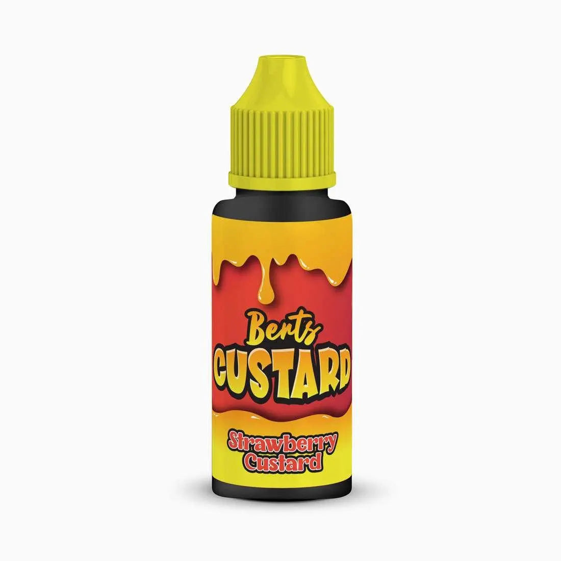 Berts Custard E Liquid - Strawberry Custard - 100ml - Absolute Vape