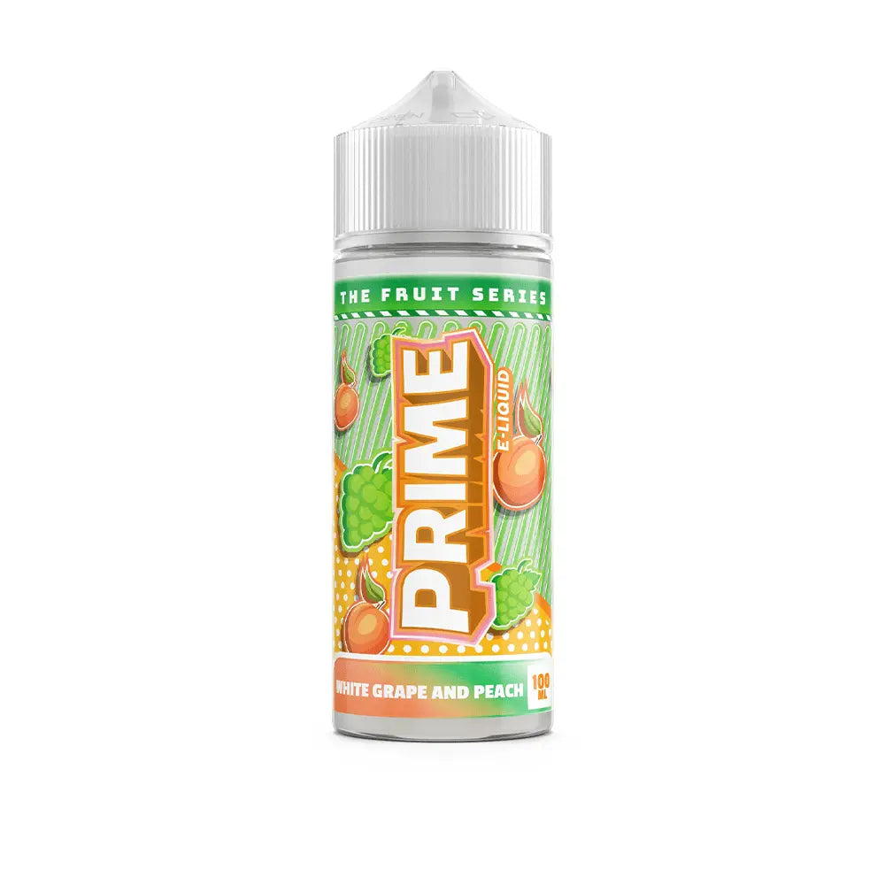 Prime E Liquid - White Grape and Peach - 100ml - Absolute Vape