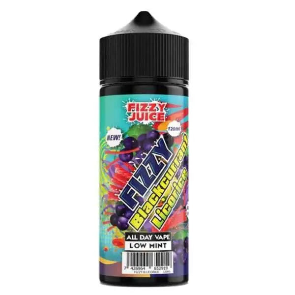 Blackcurrant Licorice Shortfill E-Liquid by Mohawk & Co Fizzy 100ml - Absolute Vape