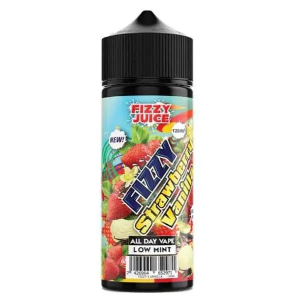 Strawberry Vanilla Shortfill E-Liquid by Mohawk & Co Fizzy 100ml - Absolute Vape