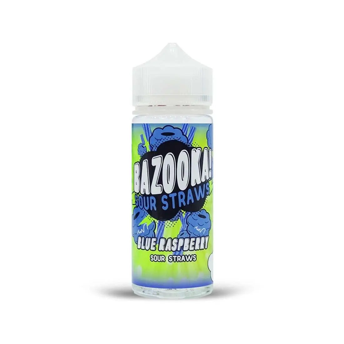 Bazooka E Liquid - Blue Raspberry Sour Straws - 100ml - Absolute Vape