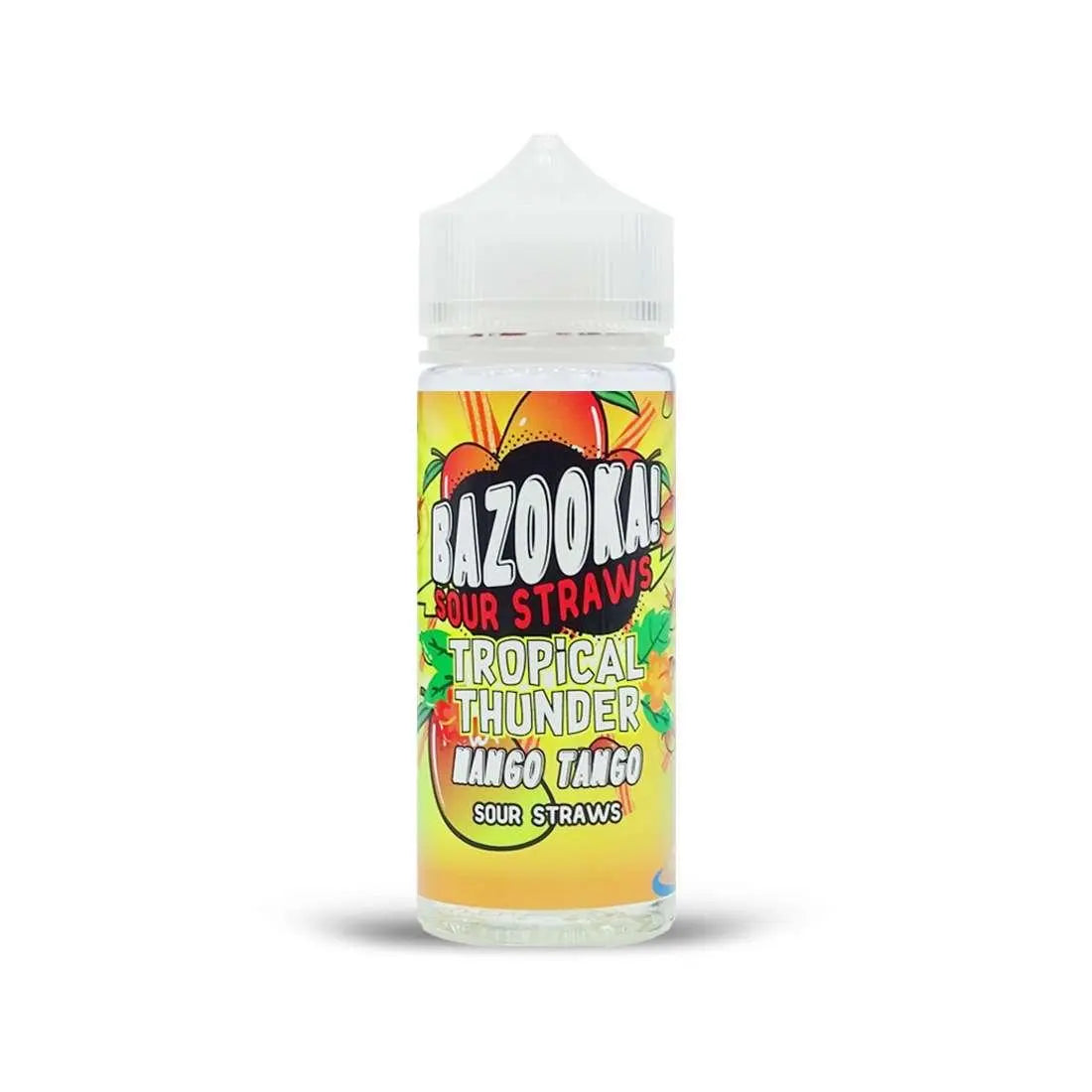 Bazooka E Liquid - Mango Tango Sour Straws Tropical Thunder - 100ml - Absolute Vape