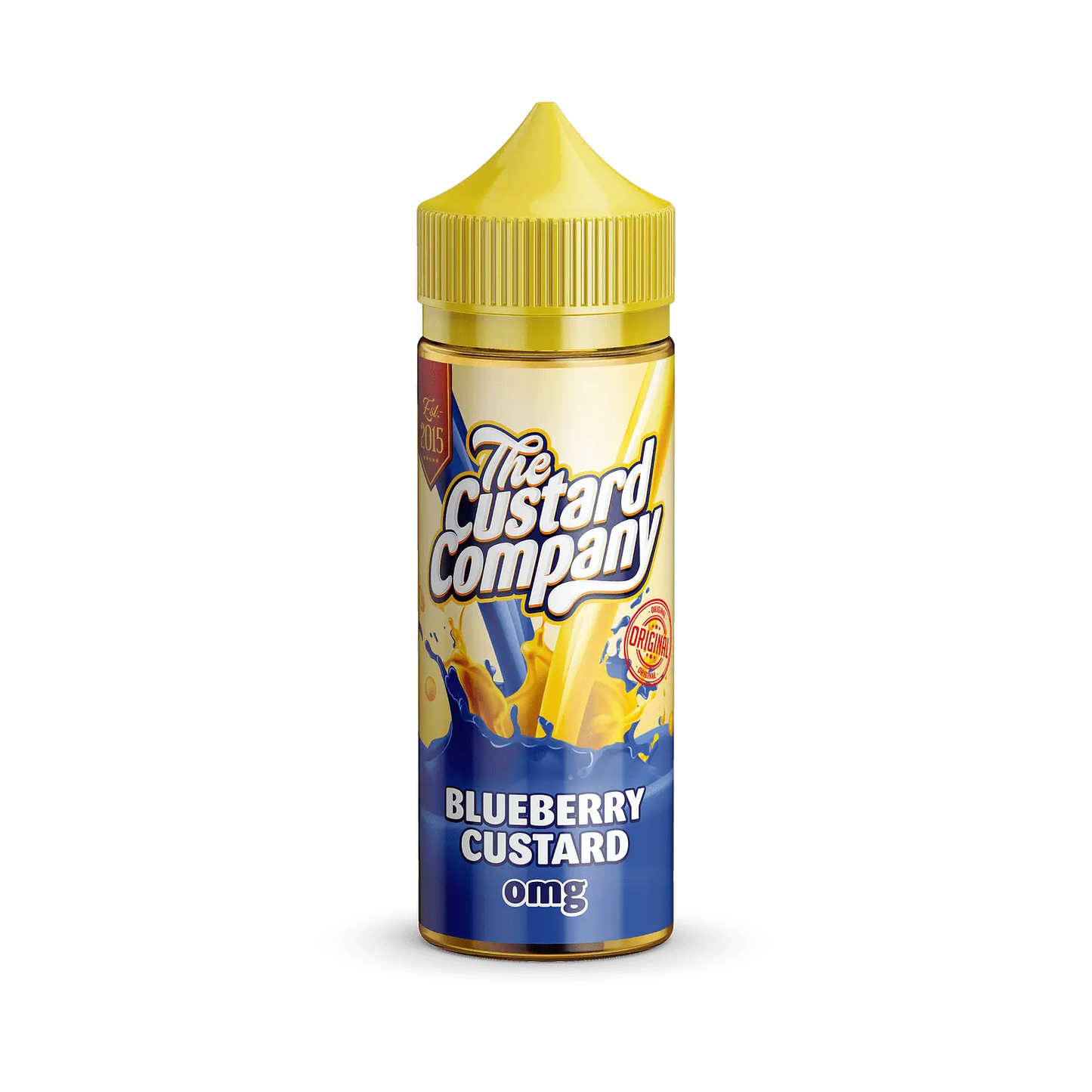 The Custard Company E Liquid - Blueberry Custard - 100ml - Absolute Vape