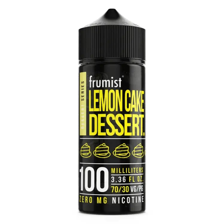 Frumist Dessert Series E Liquid - Lemon Cake Dessert - 100ml - Absolute Vape