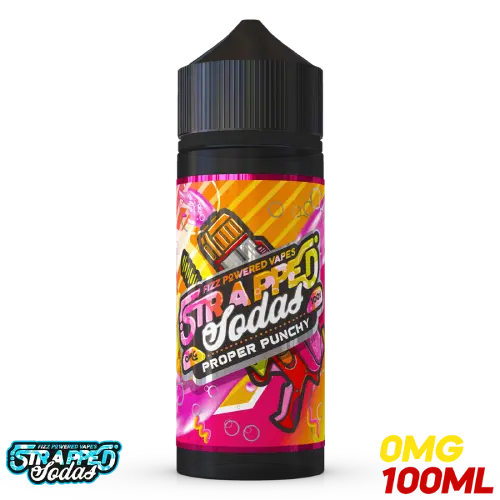 Strapped E Liquid - Proper Punchy - 100ml - Absolute Vape