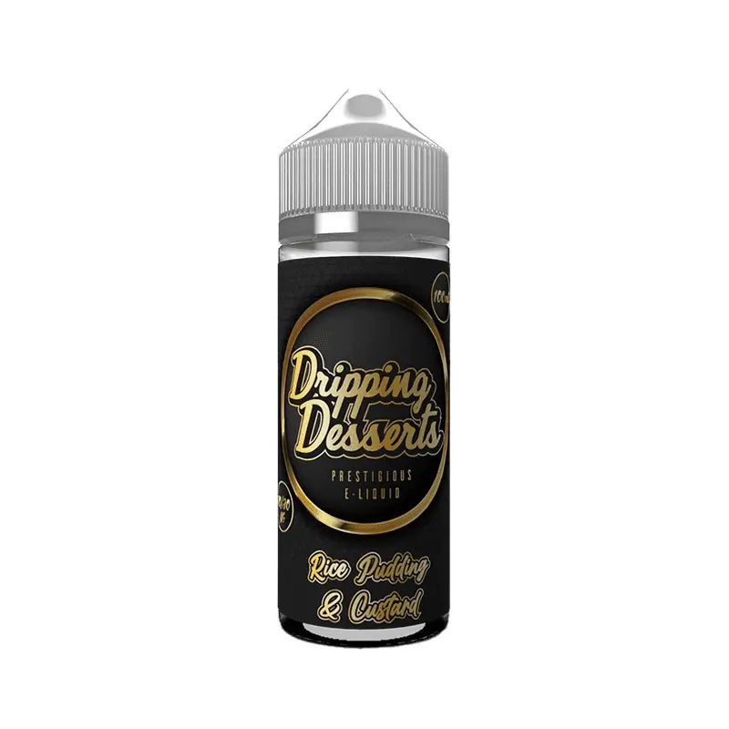 Dripping Desserts E Liquid - Rice Pudding & Custard - 100ml - Absolute Vape