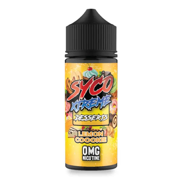 Syco Xtreme Desserts - Lemon Cookie - 100ml - Absolute Vape