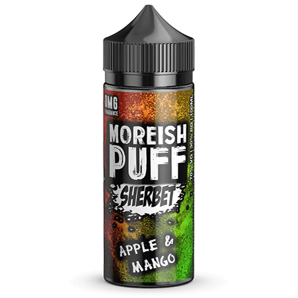 Moreish Puff E Liquid - Apple & Mango - 100ml - Absolute Vape