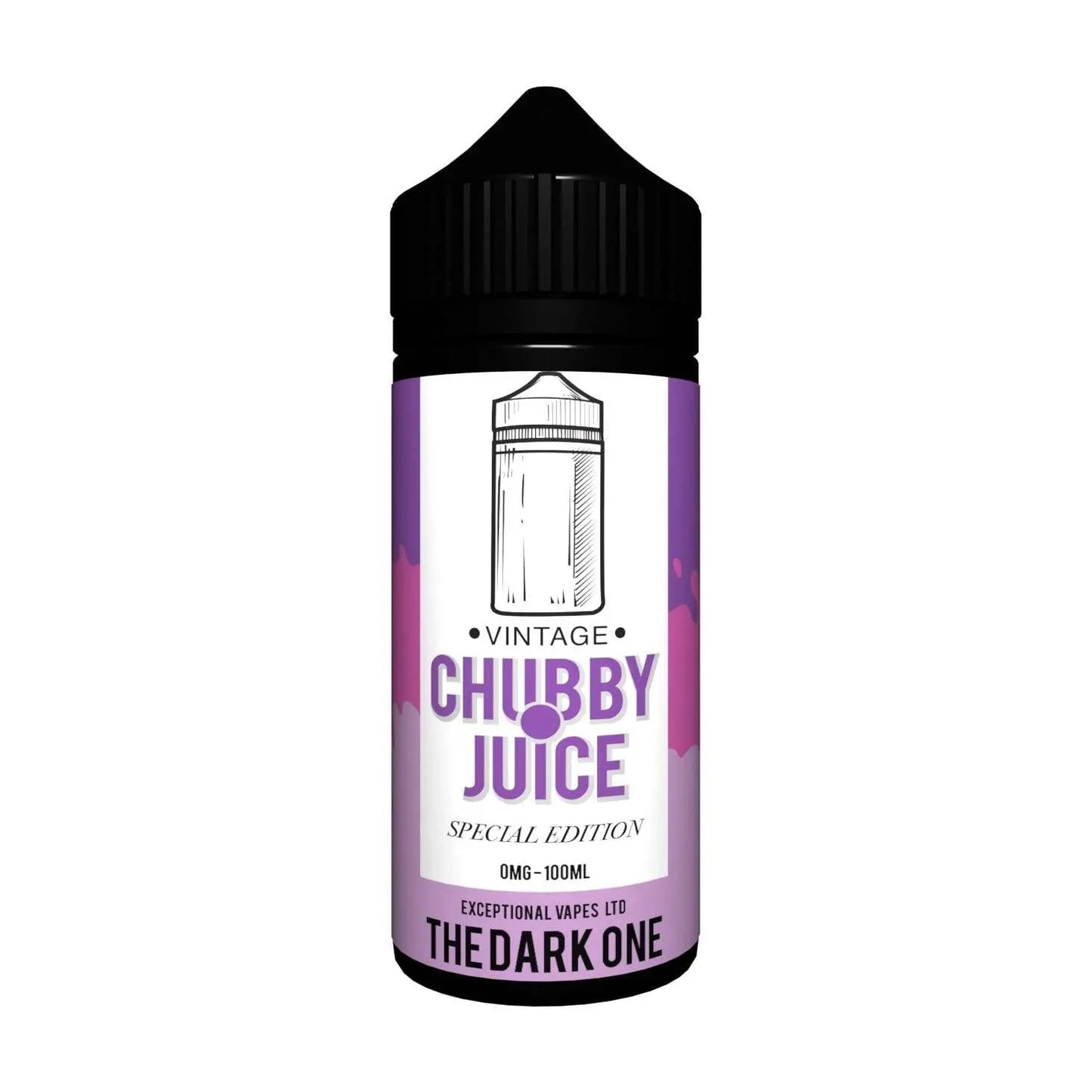Chubby Juice E Liquid Special Edition - The Dark One - 100ml - Absolute Vape