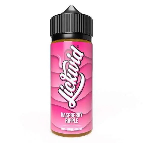 Lickwid E Liquid - Raspberry Ripple - 100ml - Absolute Vape