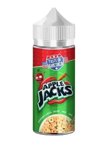 Taste Of America E liquid - Apple Jacks - 100ml - Absolute Vape