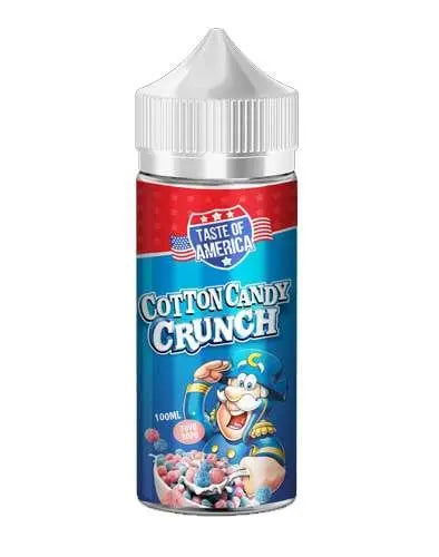 Taste Of America E liquid - Cotton Candy Crunch - 100ml - Absolute Vape