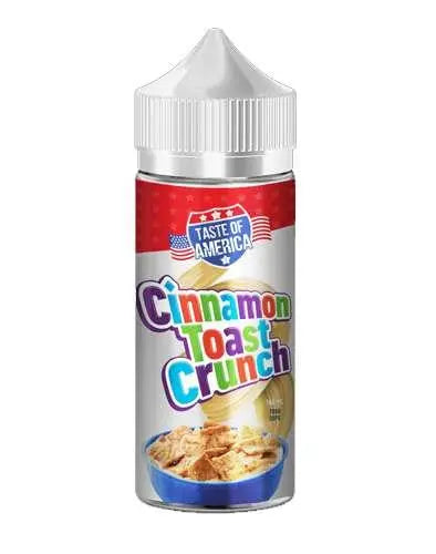 Taste Of America E liquid - Cinnamon Toast Crunch - 100ml - Absolute Vape