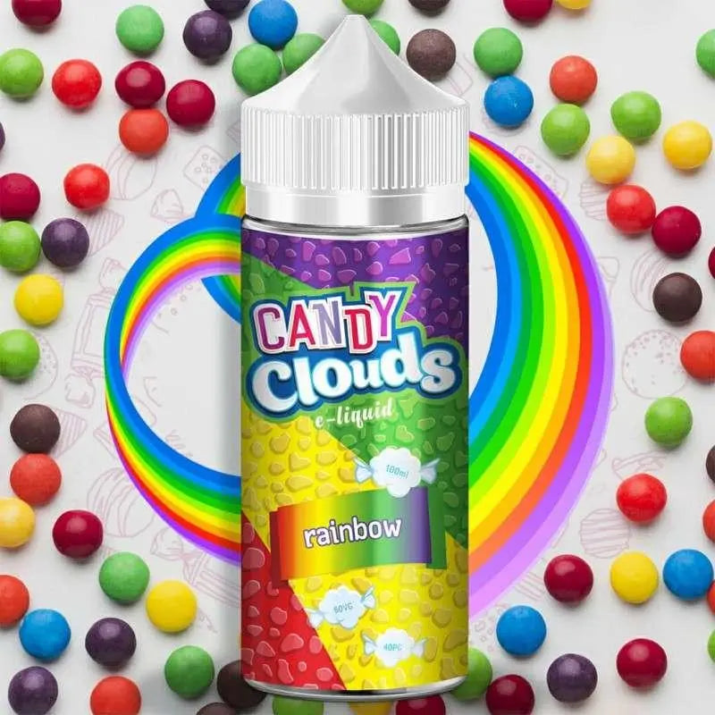 Candy Clouds E liquid - Rainbow - 100ml - Absolute Vape