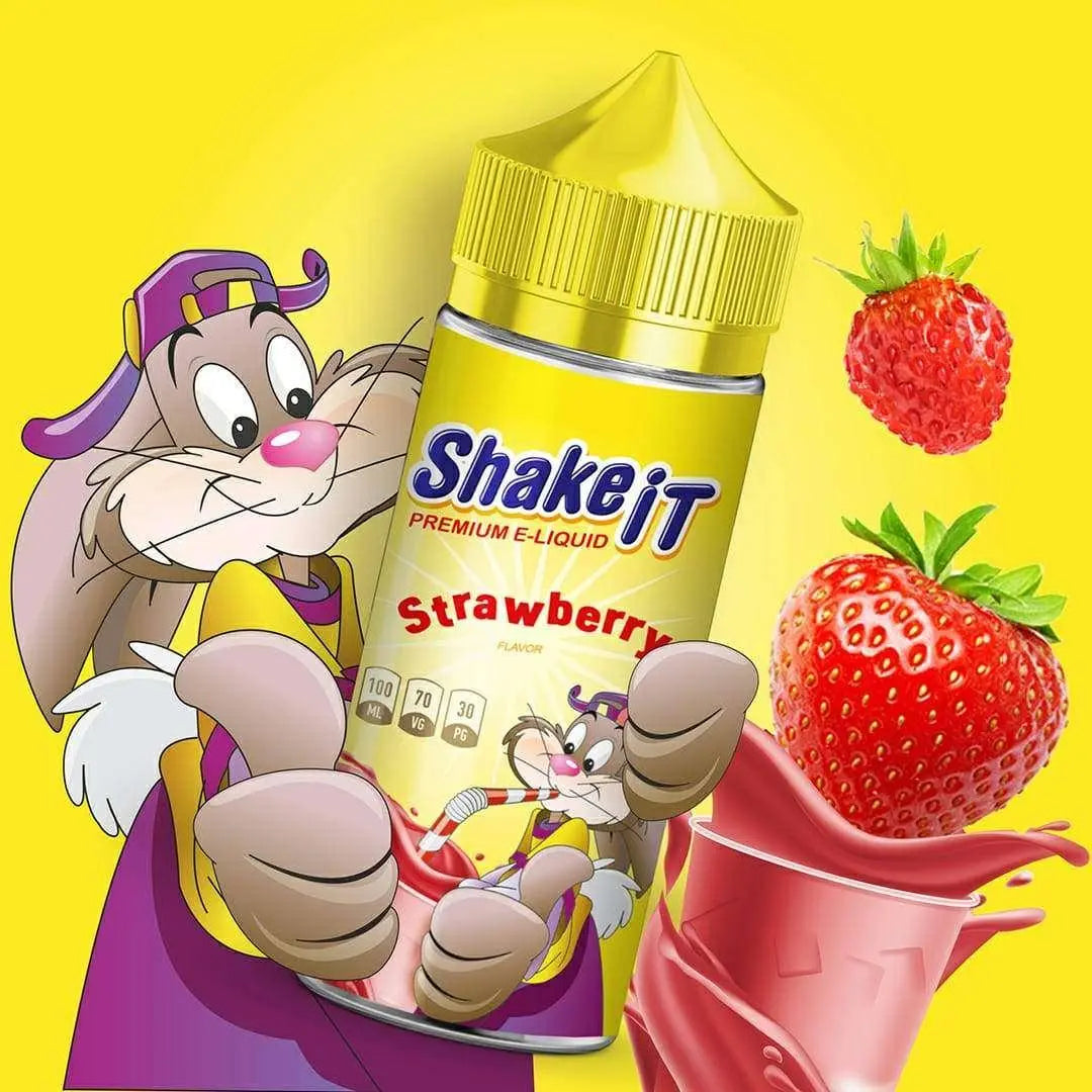 Shake IT E liquid - Strawberry - 100ml - Absolute Vape