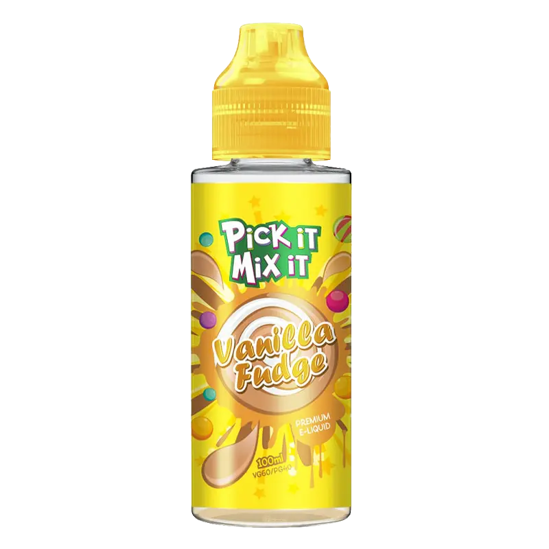 Pick iT Mix iT E liquid - Vanilla Fudge - 100ml - Absolute Vape