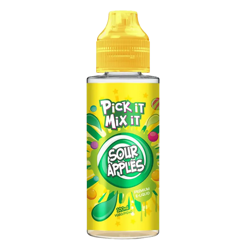Pick iT Mix iT E liquid - Sour Apples - 100ml - Absolute Vape