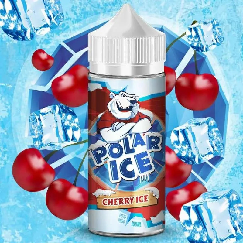 Polar Ice E liquid - Cherry Ice - 100ml - Absolute Vape