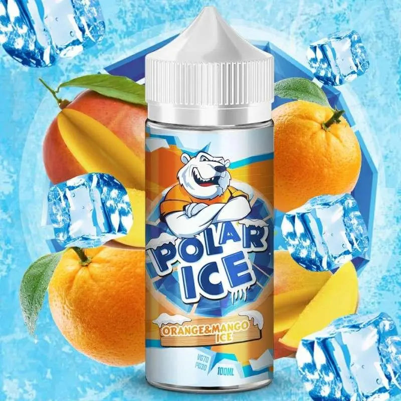 Polar Ice E liquid - Orange & Mango Ice - 100ml - Absolute Vape