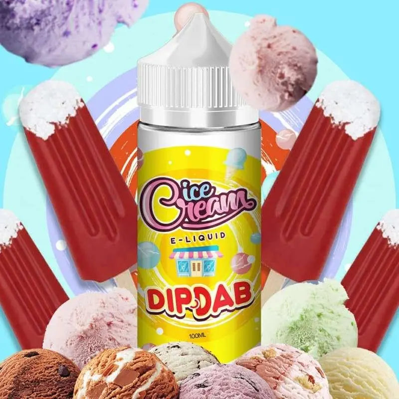 Ice Cream E liquid - Dip Dab - 100ml - Absolute Vape