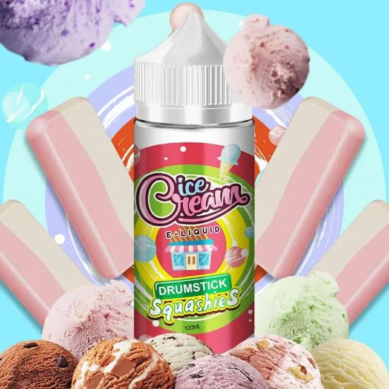 Ice Cream E liquid - Drumstick Squashies- 100ml - Absolute Vape