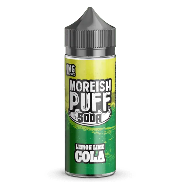 Moreish Puff Soda E Liquid - Lemon Lime Cola - 100ml - Absolute Vape