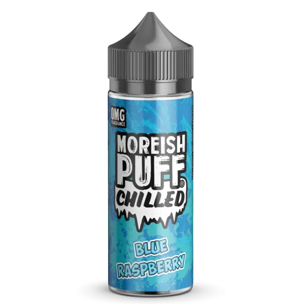 Moreish Puff Chilled E Liquid - Blue Raspberry - 100ml - Absolute Vape