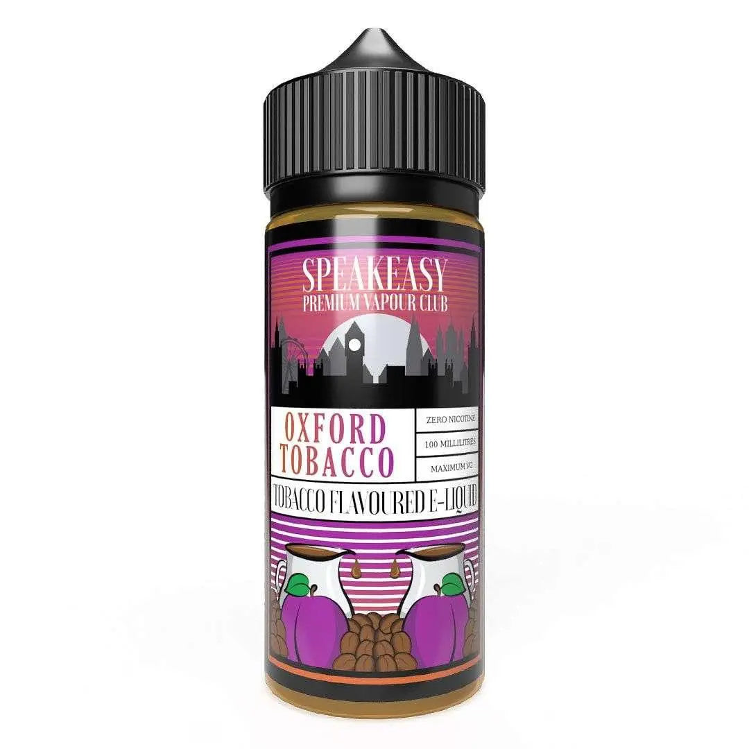 Speakeasy E liquid - Oxford Tobacco - 100ml - Absolute Vape