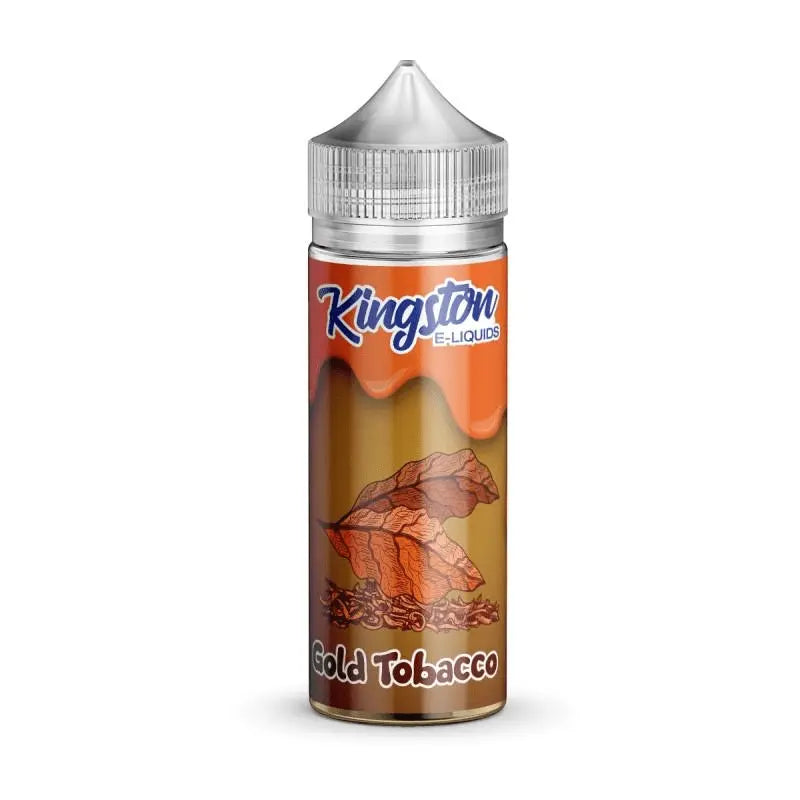 Kingston E Liquid - Gold Tobacco - 100ml - Absolute Vape