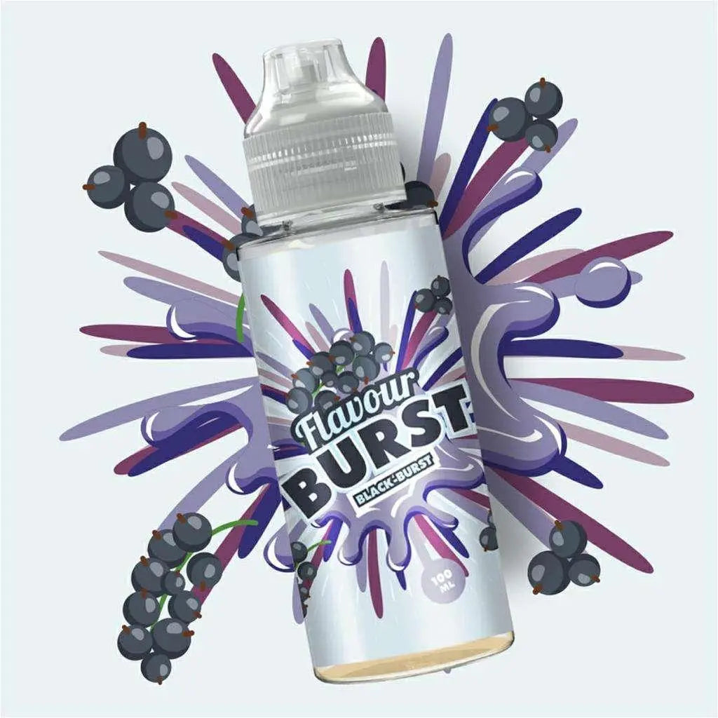 Flavour Burst E Liquid - Black Burst - 100ml - Absolute Vape