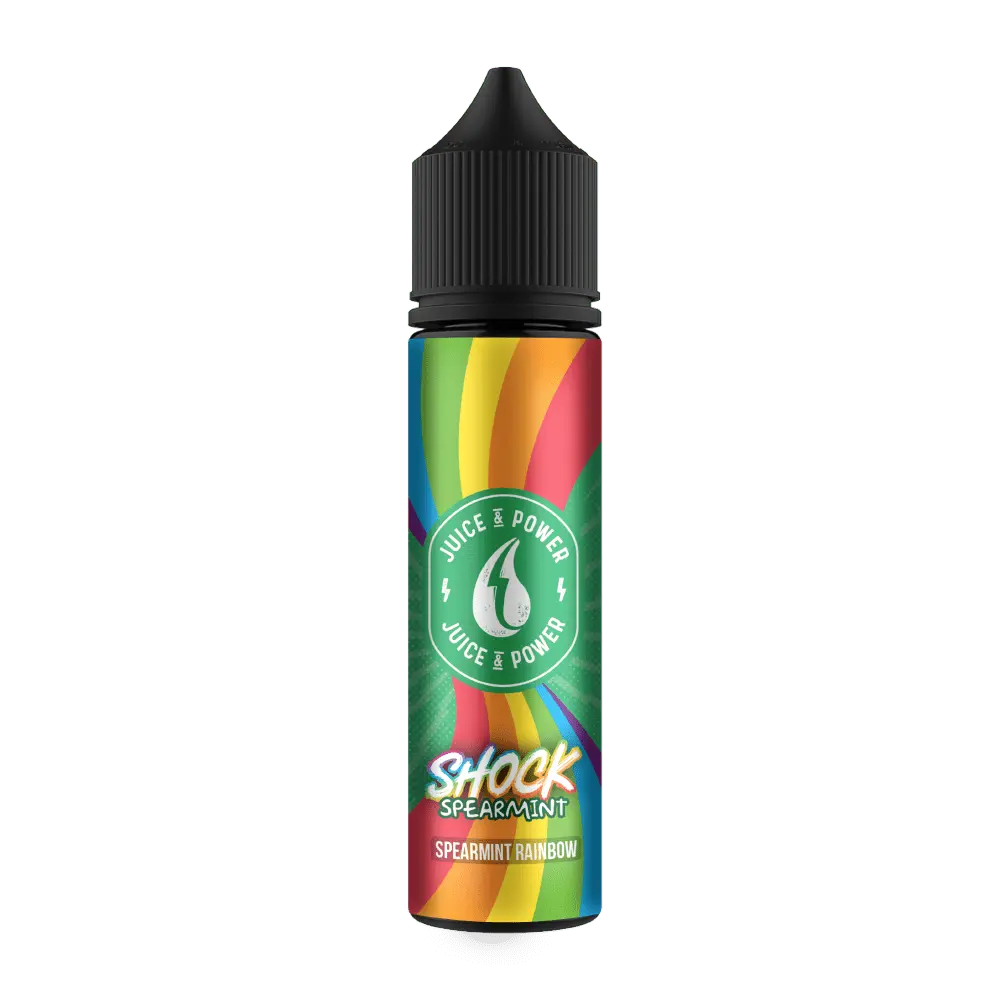 Juice N Power E Liquid - Shock Spearmint Rainbow - 50ml - Absolute Vape