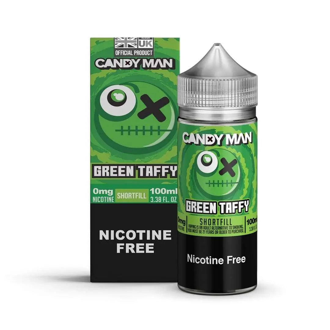 Keep It 100 E Liquid Candy Man - Green Taffy - 100ml - Absolute Vape
